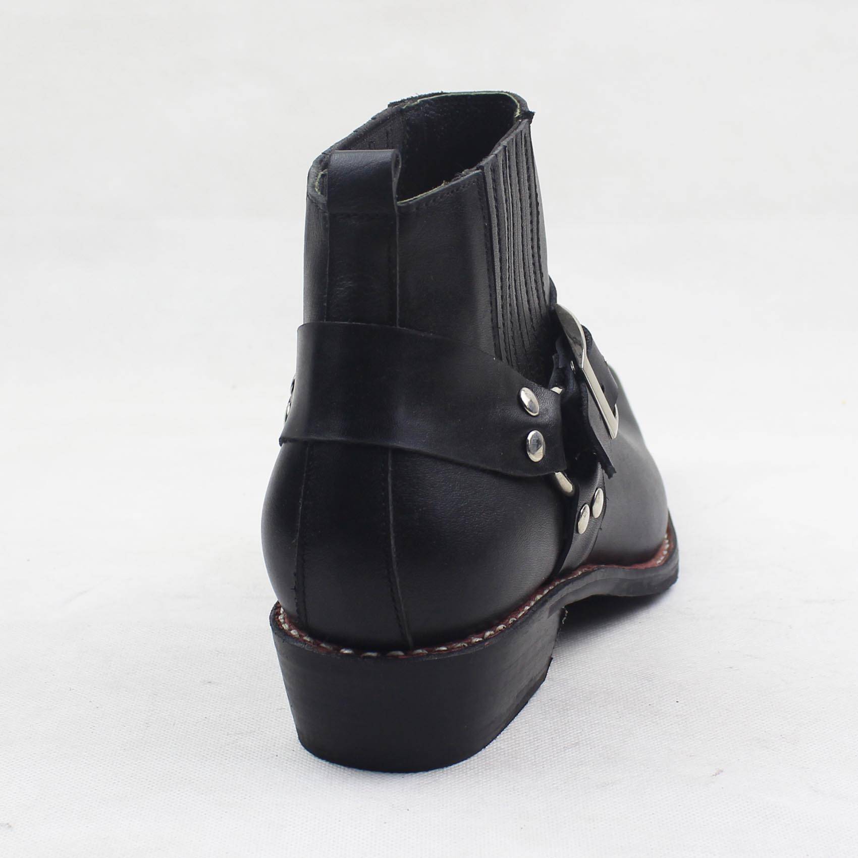 TB802 square -headed U.S. Western denim boots Martin boots Solo5 superb handmade sewing boots manufacturer direct sales