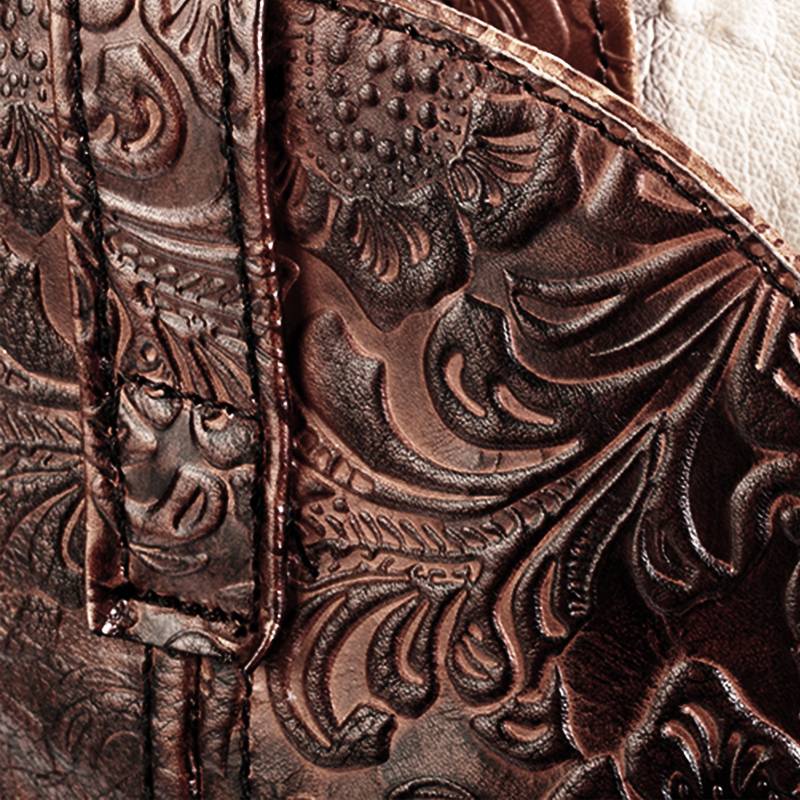 Dundee specializes in oxen-skin mid-skin horse boots for male and female hand-made western cowboy boots with Harley boots
