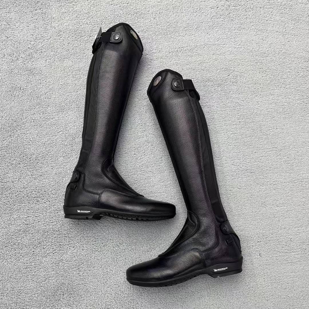 Italy imported Parlanti equestrian boots Michelin professional equestrian boots men's and women's cowhide breathable