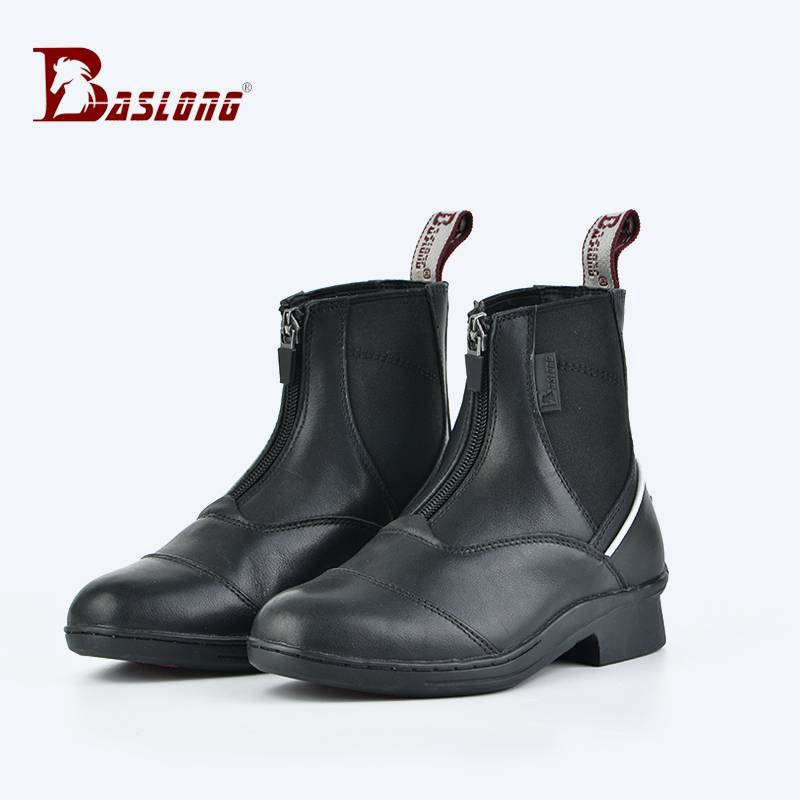 Children's equestrian boots, horse boots, breathable comfortable riding short boots short equestrian boots, leather children's horse riding equipment