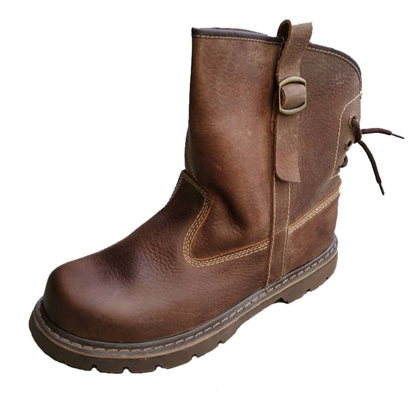Special offer cowhide Mongolian boots motorcycle boots trendy Martin boot boot boots breathable horse boots leather denim short boots Knight boots