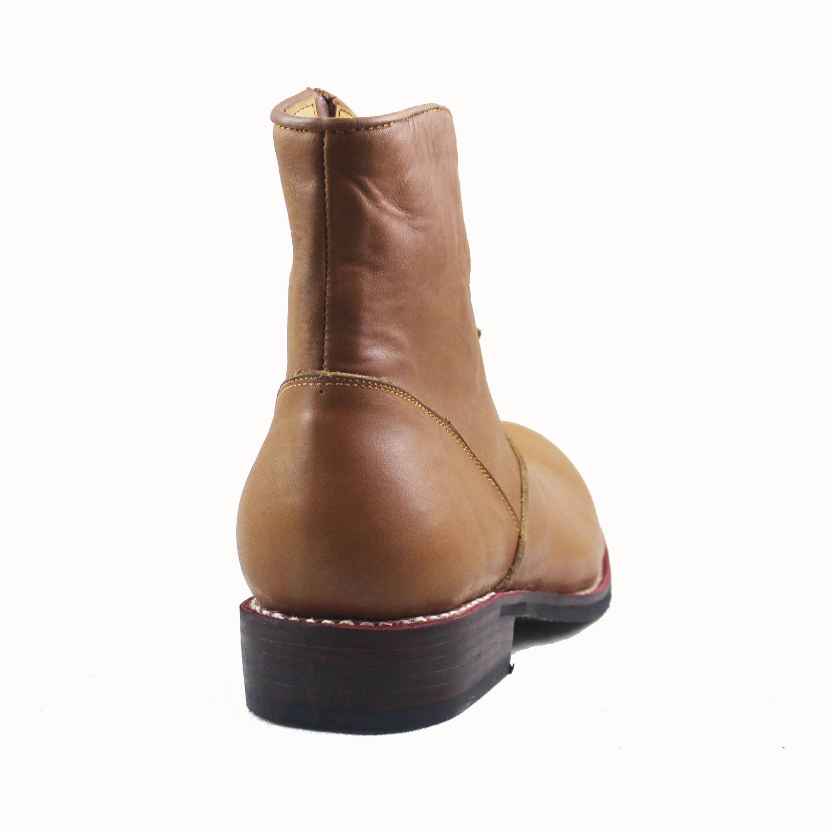 TB1510 Western denim boots men's horse boot boots round -headed Martin men's boot Shenglianfang manufacturer direct sales handmade shoes