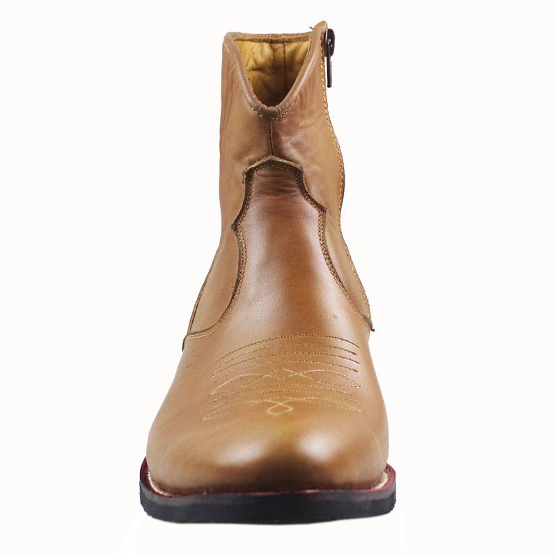TB1510 Western denim boots men's horse boot boots round -headed Martin men's boot Shenglianfang manufacturer direct sales handmade shoes