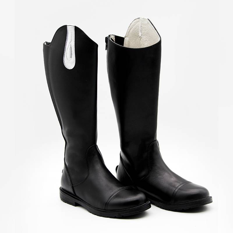 Equestrian equipment, boots for horseback training