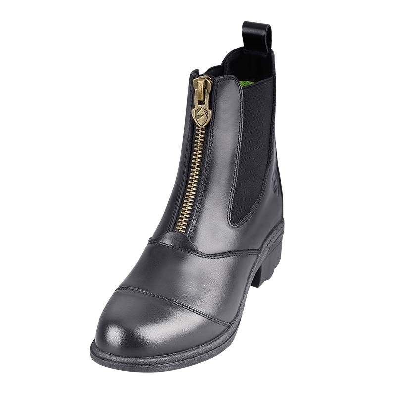 Cavassion leather equestrian boots obstacle boots for men and women adult contests before zipper horse boots 8106002