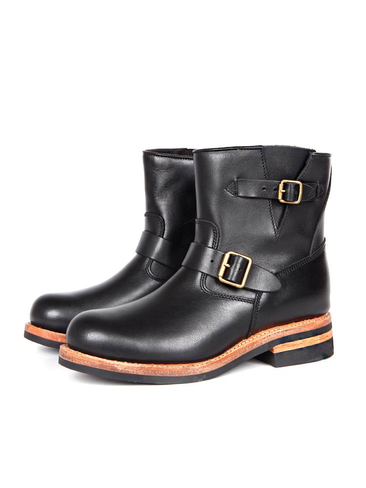 Autumn and winter header cowhide short cylinder riding boots outdoor leisure Martin boots men's non -slip leather boots motorcycle boots