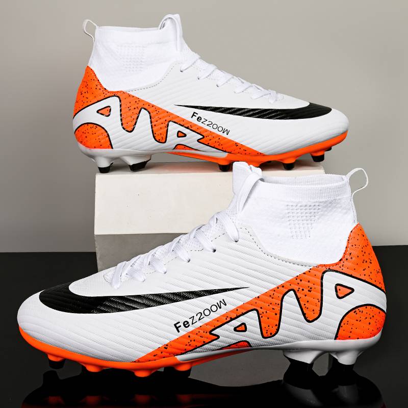 C Luo Assassin 15 football shoes men's and women's football shoes middle school students TF broken nails AG long nail lawn knight boots