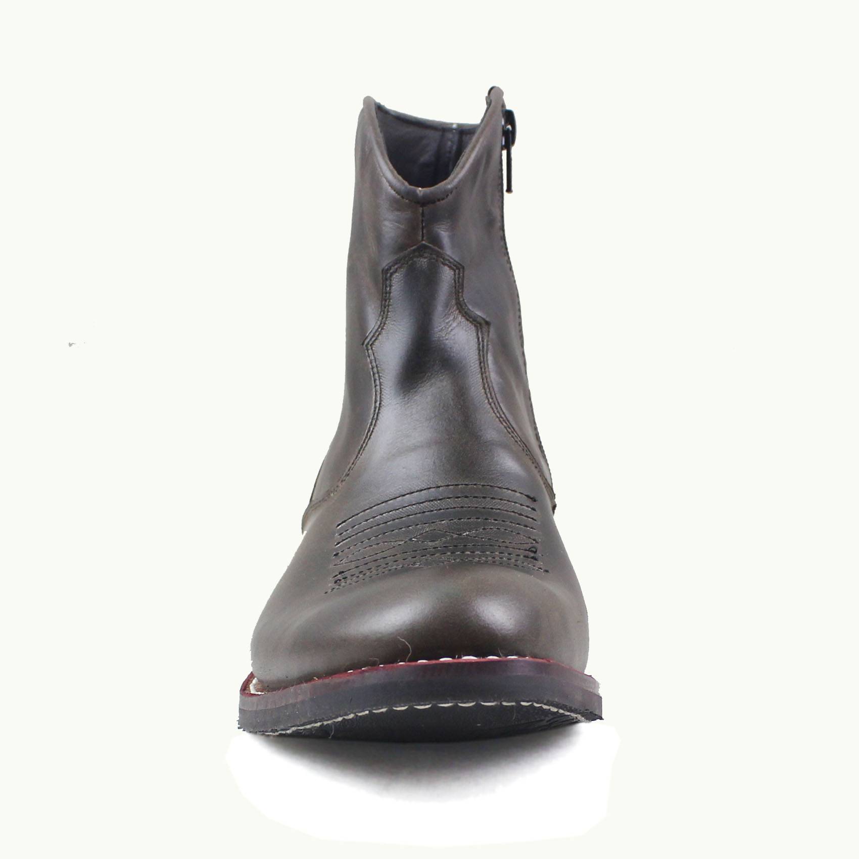 TB1510 Western denim boots men's horse boot boots round -headed Martin men's boot Shenglianfang manufacturer direct sales handmade shoes