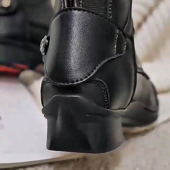 Children's Fashion Equestrian Boots Male and Girls Handsome Anti -Slip -Defense Ride Ride Boot Boots Knight Boot Boots Knights Knight