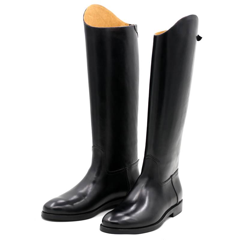 Professional equestrian boots long boots riding horse boots Knight boots men's high boots spring and summer leather boots leather boots male