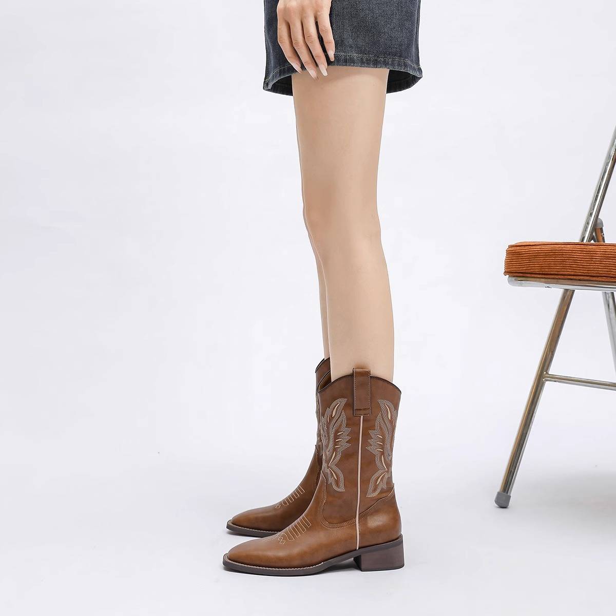 Western Cowboy Boots, 2024 new retrospect