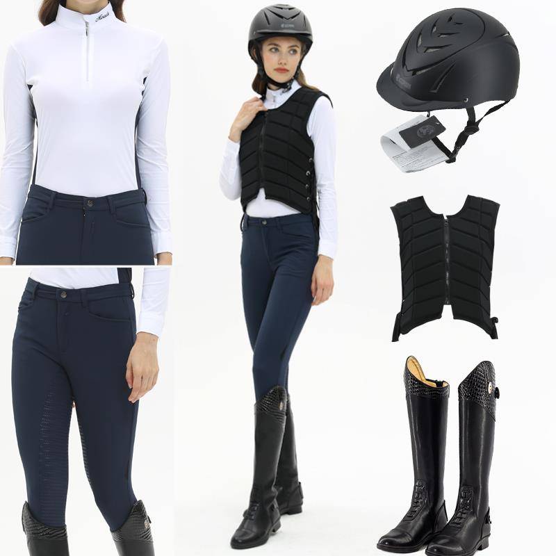 A horse-riding cycling troupe troupe troupe troupe