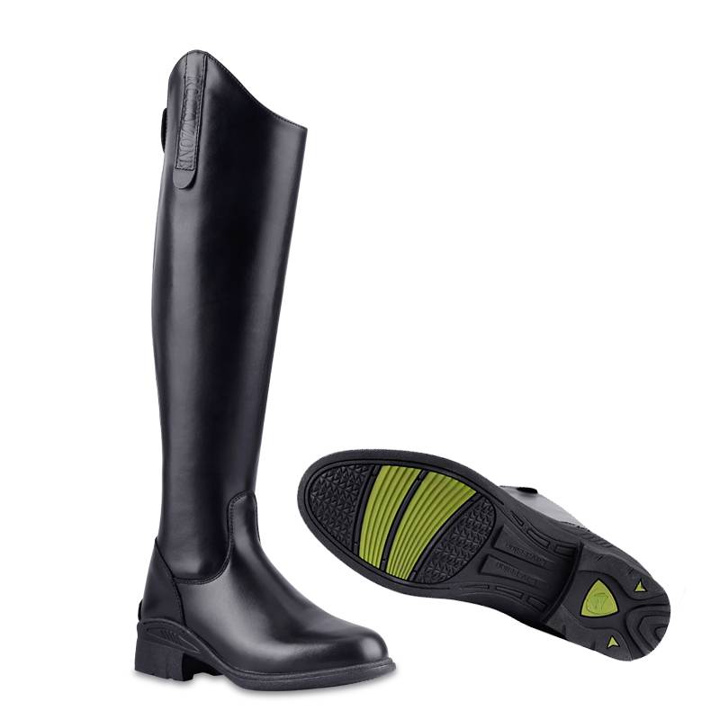 Cowhide equestrian boots ride -riding boots high horse boots competition long boots men and women riding training real cowhide boots