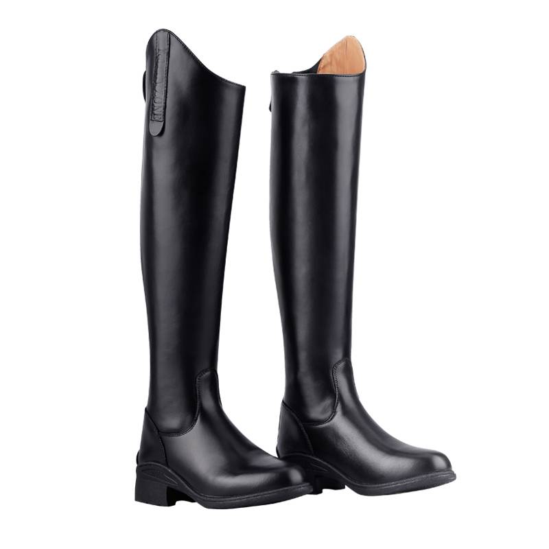 Cowhide equestrian boots ride -riding boots high horse boots competition long boots men and women riding training real cowhide boots