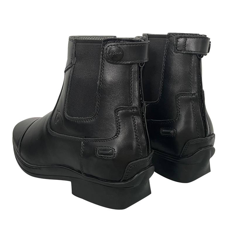 Epona leather equestrian boots back zipper horse boots male girls and girls comfortable skid anti -skids supplies equestrian sports