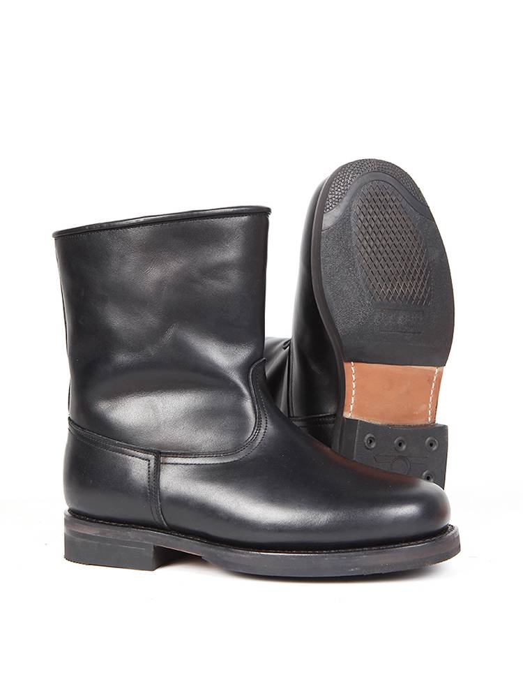 Winter Wool Knight Boots Leather Mid -Mongolian Powder Boot Cowp Skin -Martin Boots warm cotton boots snow boots men