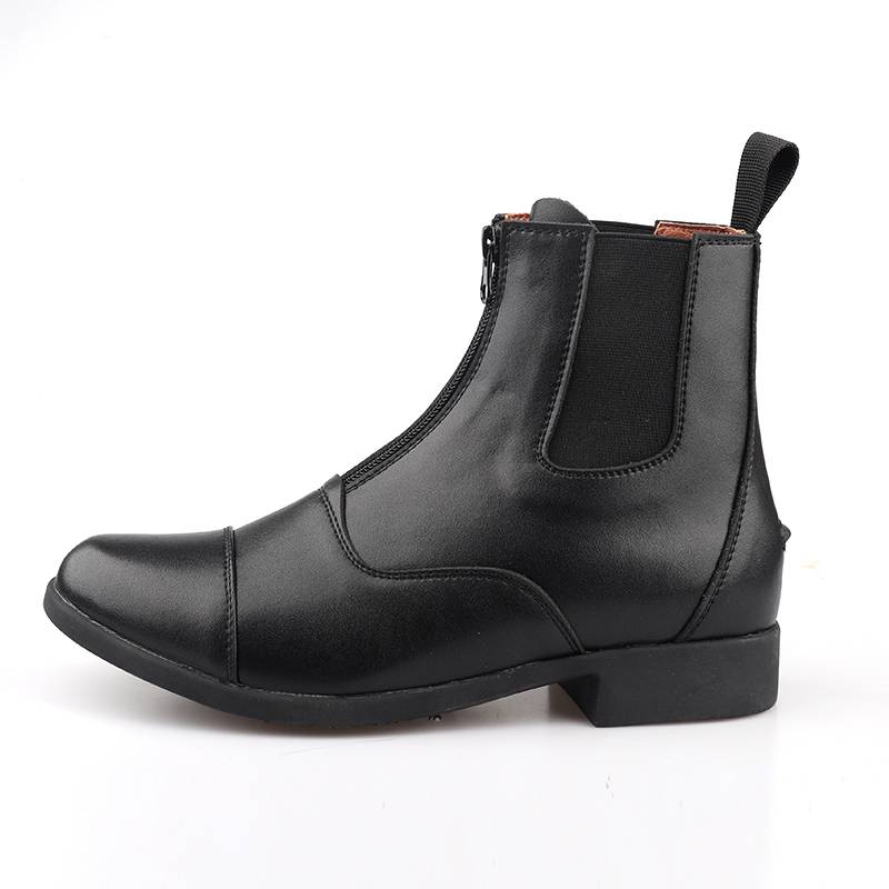 Spring and summer equestrian equipment cowhide comfortable and breathable equestrian horses boots women's professional equestrian competition leather riding shoes men
