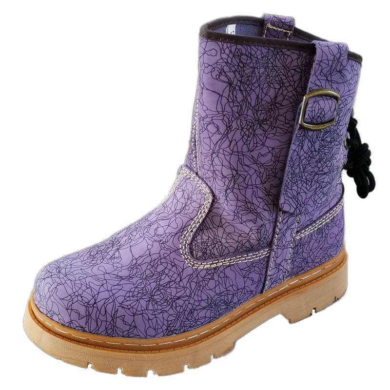 High-end custom-made oxen-skin martin boots