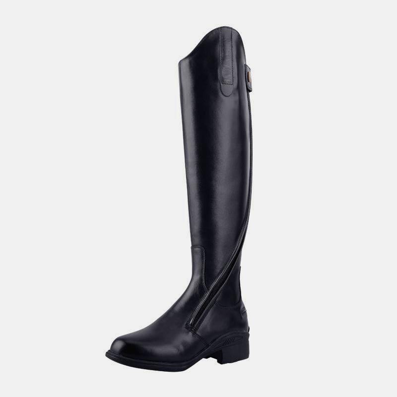 Cowhide Equestrian boots Riding men and women stringing zipper anti -skating boots bar boots Rock horse horses 8106101