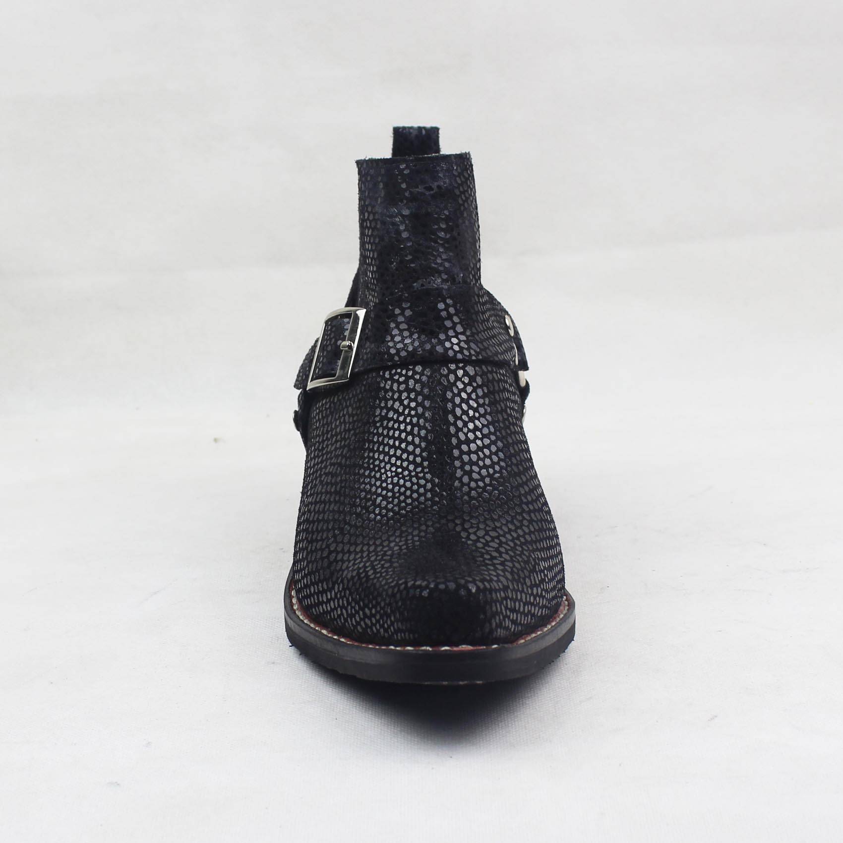 Western U.S. denim boots horse boots cowhide men's boots tb802s men's and women's boots solo5 leather handmade boots