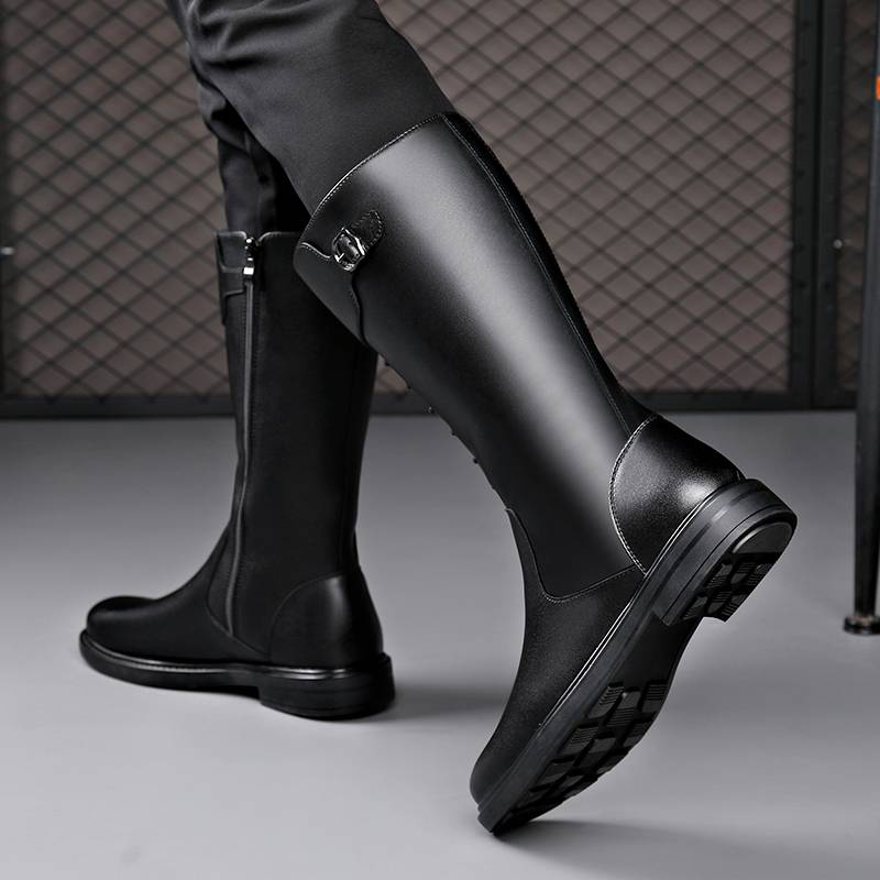 Boots, velvet in winter