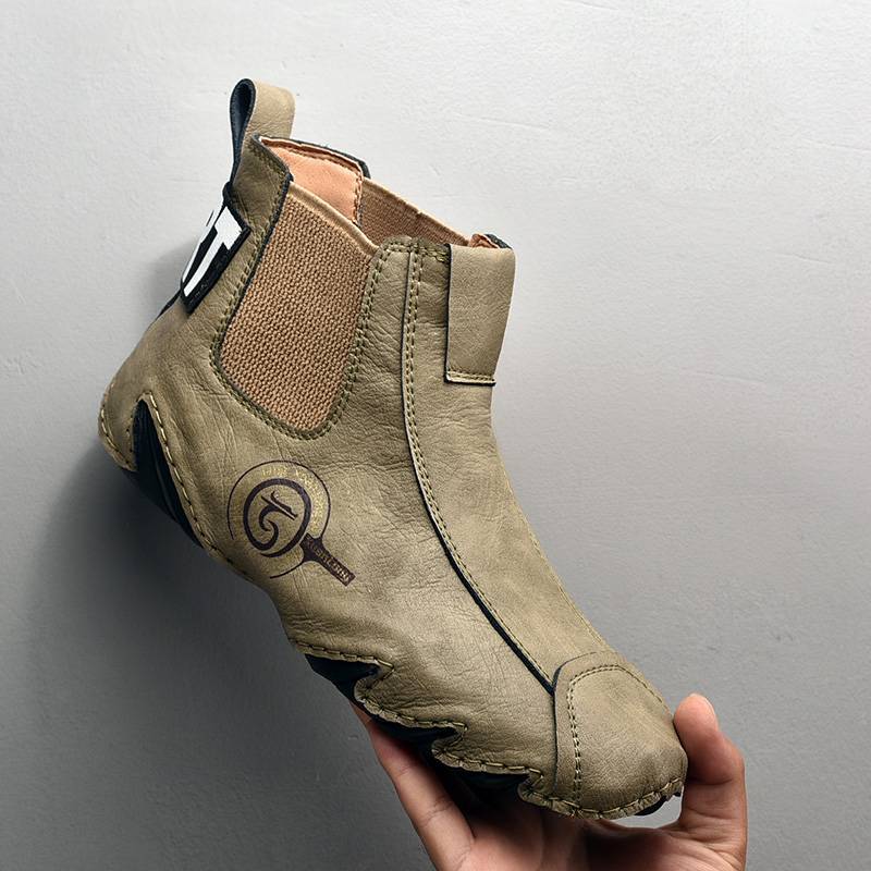 Clear clearance Special offer Special offer Martin Boots Men's High Gang Gang Gang Shou Shoes Chelsea boots men's shoes in winter plus velvet boots