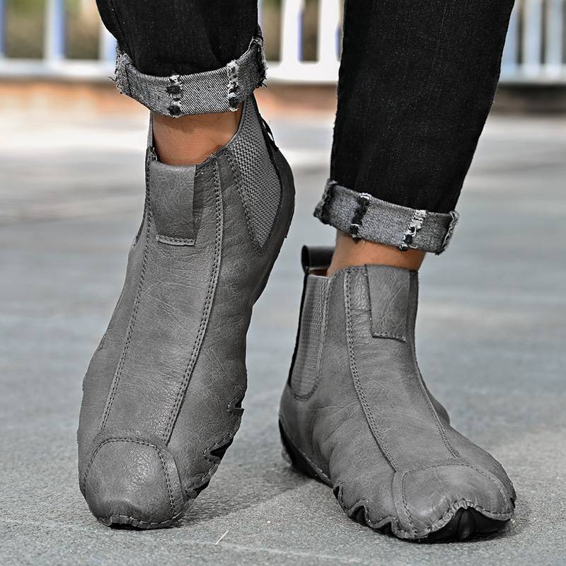 Clear clearance Special offer Special offer Martin Boots Men's High Gang Gang Gang Shou Shoes Chelsea boots men's shoes in winter plus velvet boots