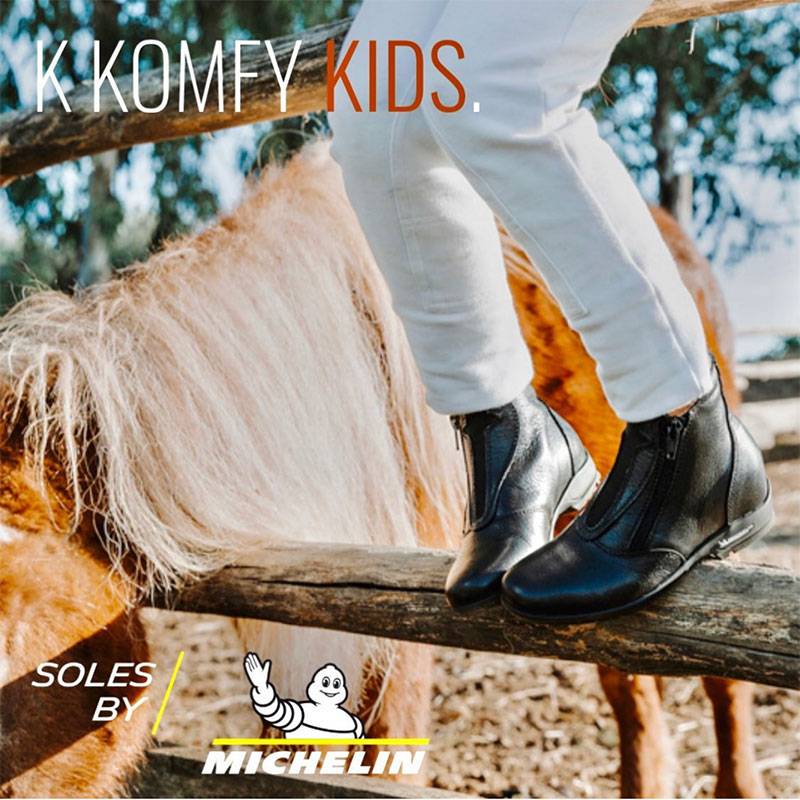 Italy imports Parlanti children's Michelin sports short boots equestrian boots equestrian boots