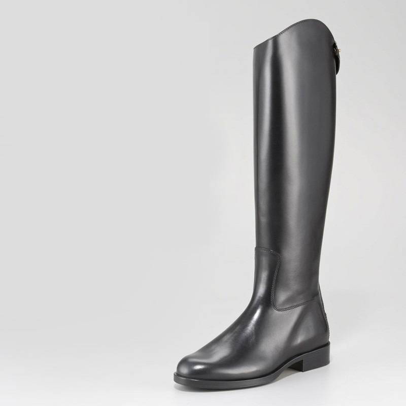 Men's Boots Boots Spring and Autumn New Korean Cavaliers Leather Boots Men's rear zipper boots, equestrian high boots