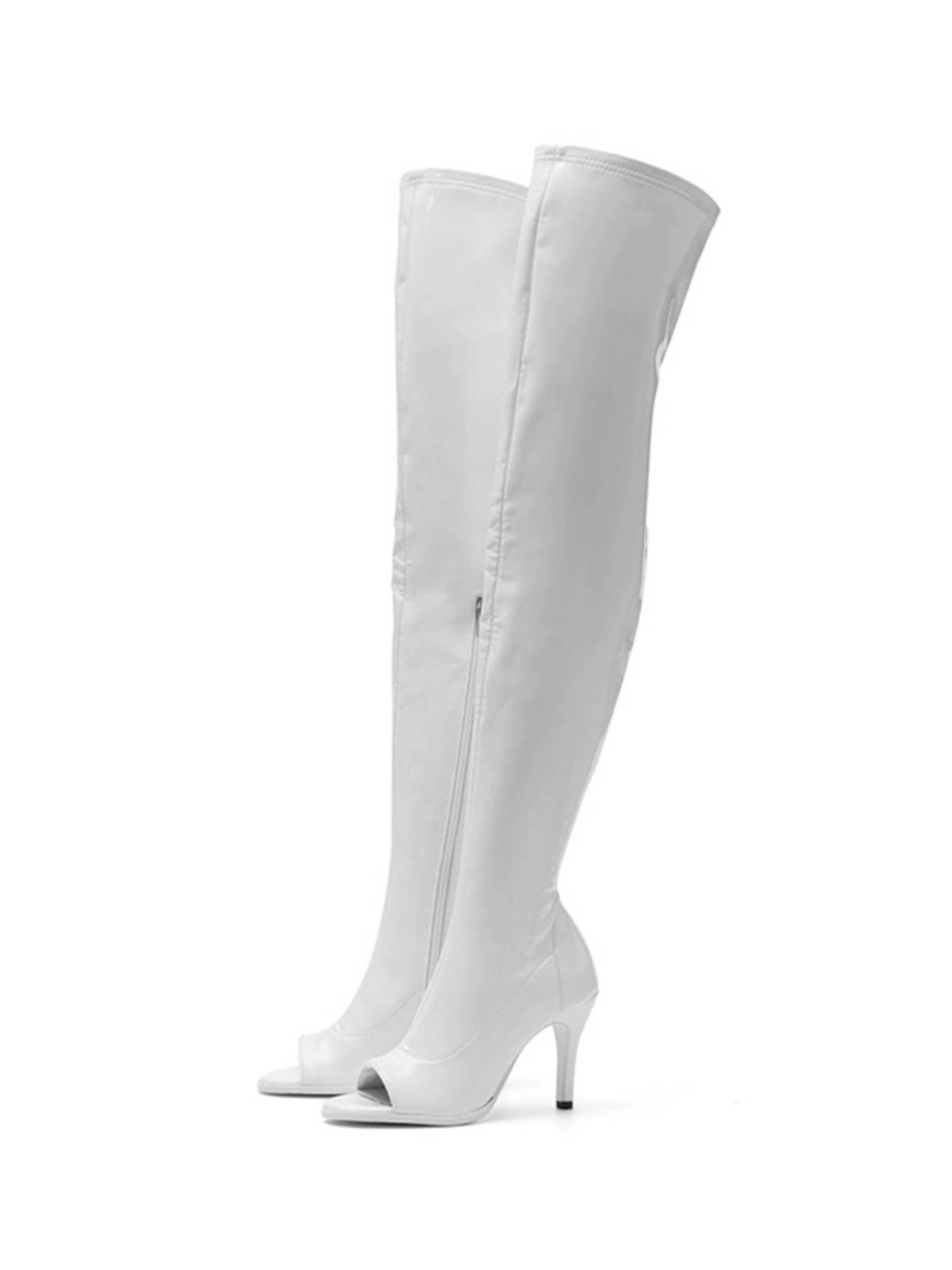 White Jazz Dance High Heel High Heel HEELS Dance Shoes Boots Pacific Pacific Sexy Dancing Long Boot Women