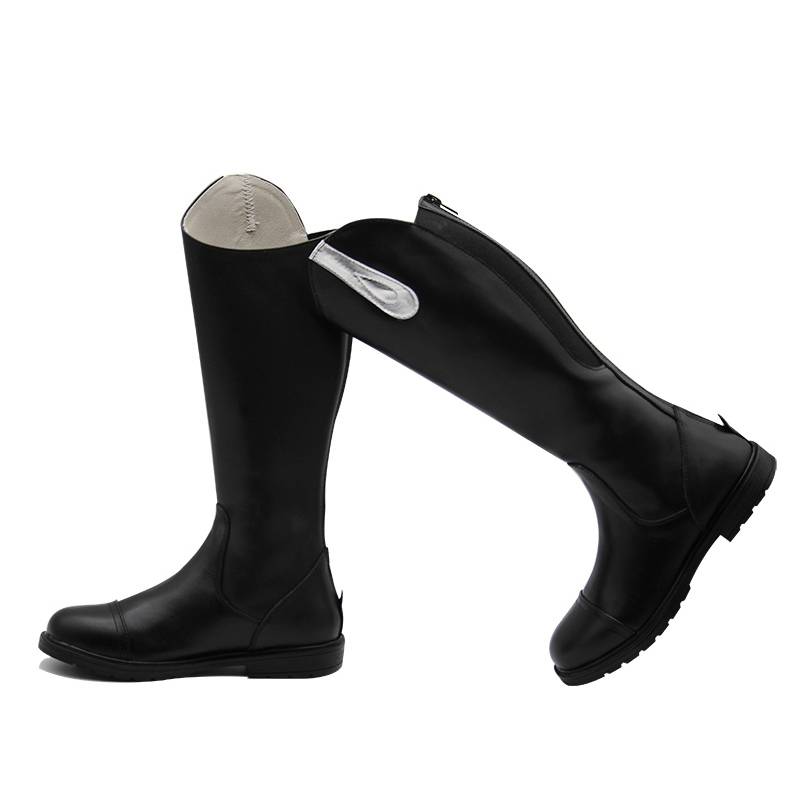 Autumn and Winter Equipment Equipment and Products Riding Training Boots Professional Riding Boots Long Children's Boots True Cowhide Standard Boots