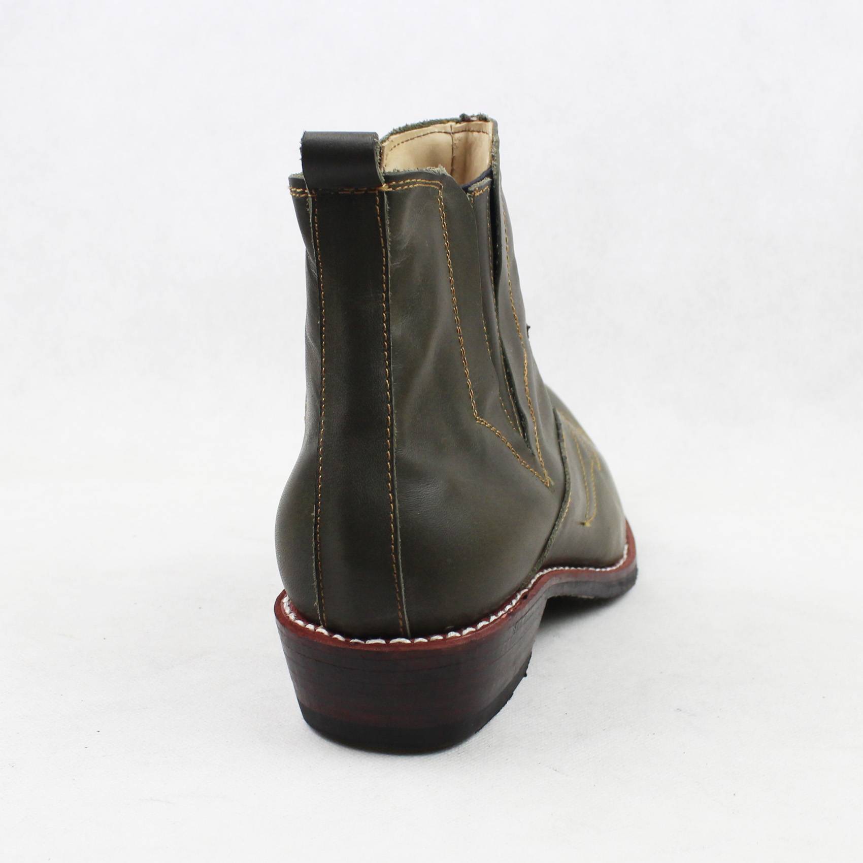 TB860 Western denim boots male horse boots knight boots pointed Martin boots raw Lianfang manufacturer direct sales handmade shoes men