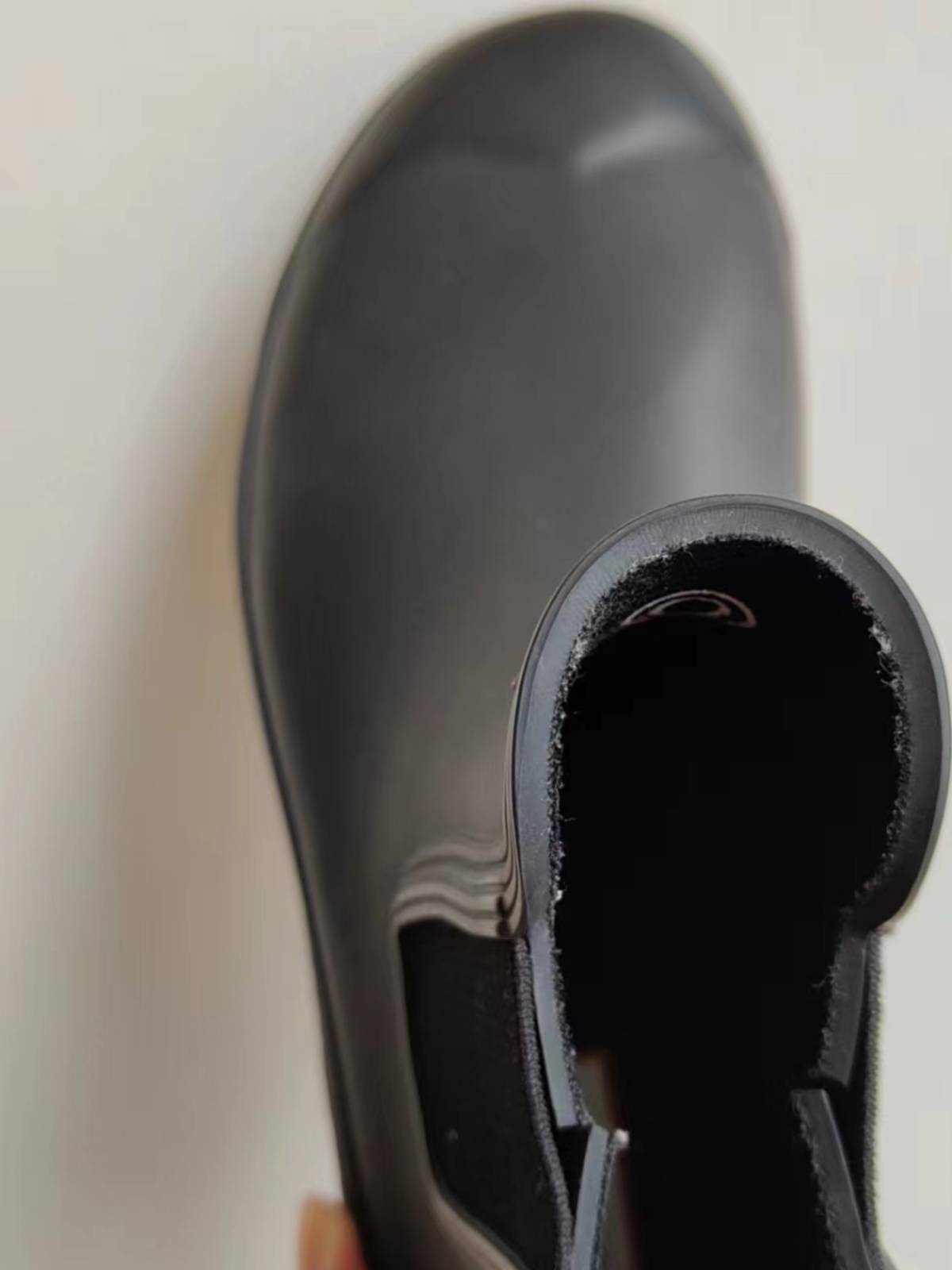 Exit round head British four seasons outdoor creek men and women short tube Chelsea rain boots rubber cool play stars