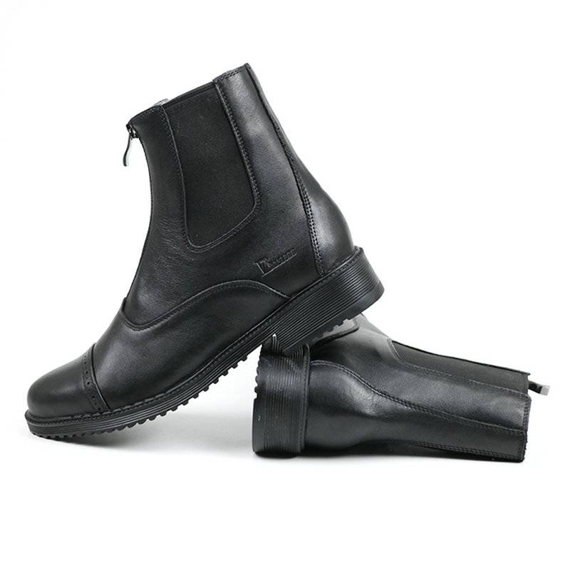 Xia Children's Equestrian Horse Boot Breath Horse Riding Short Boots Cowhide Anti -slip and wear -resistant Youth Professional Equestrian Equipment Riding