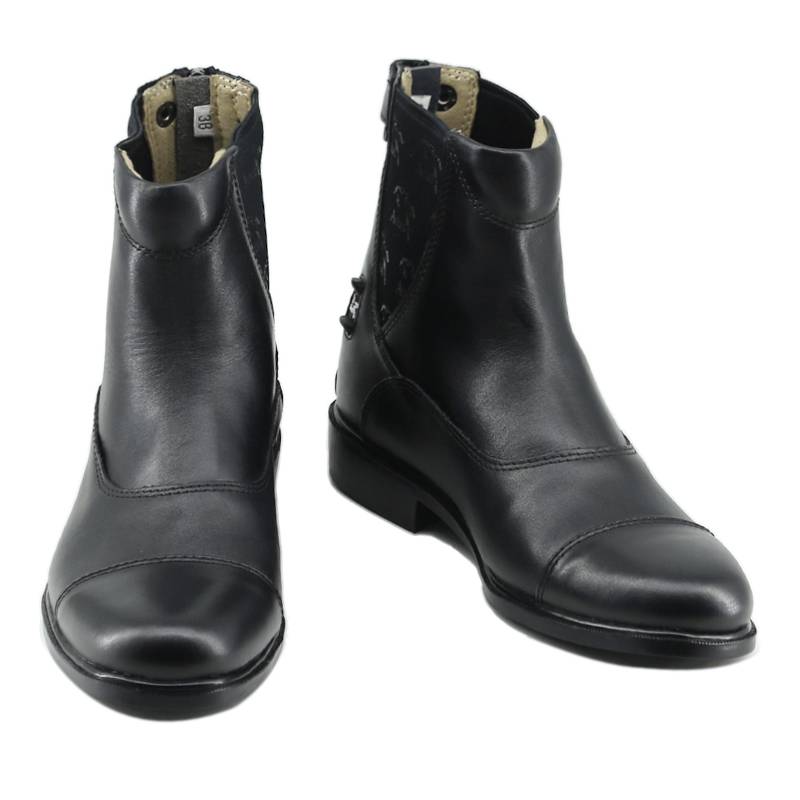 Horse short boots, ox-skin, black-shoe-shoe-shoe-shoe-shoot-shoot-shoo-shoo-shoo-shoo-shoo