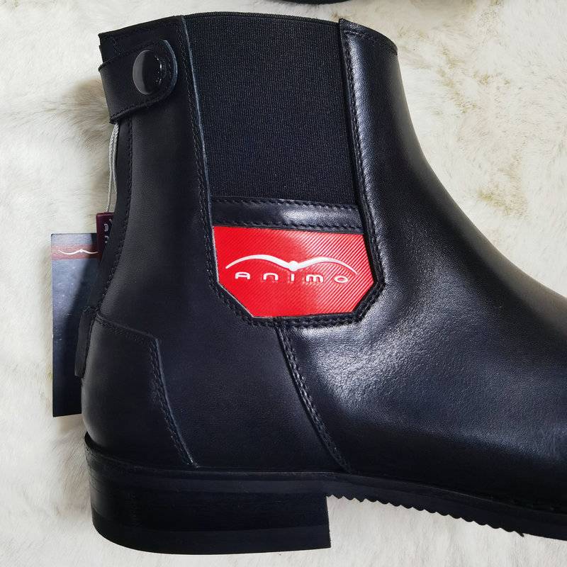 Italy Animo Equestrian Boot Boots Palace Training Competition Shooting Boots Ride -up Battle Boots Short Tube Import