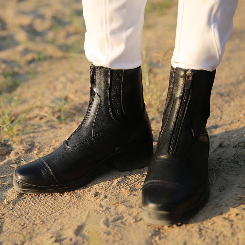 Italian cowhide horsema ride ride boots, equestrian boots, riding equipment, anti -slip and breathable horse boots eight -foot dragon horses