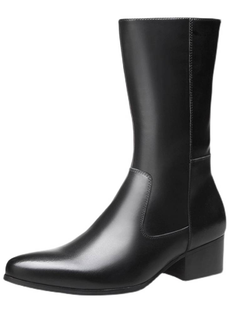 Martin Boots Man with velvet boots and tall boots with high boots and high boots