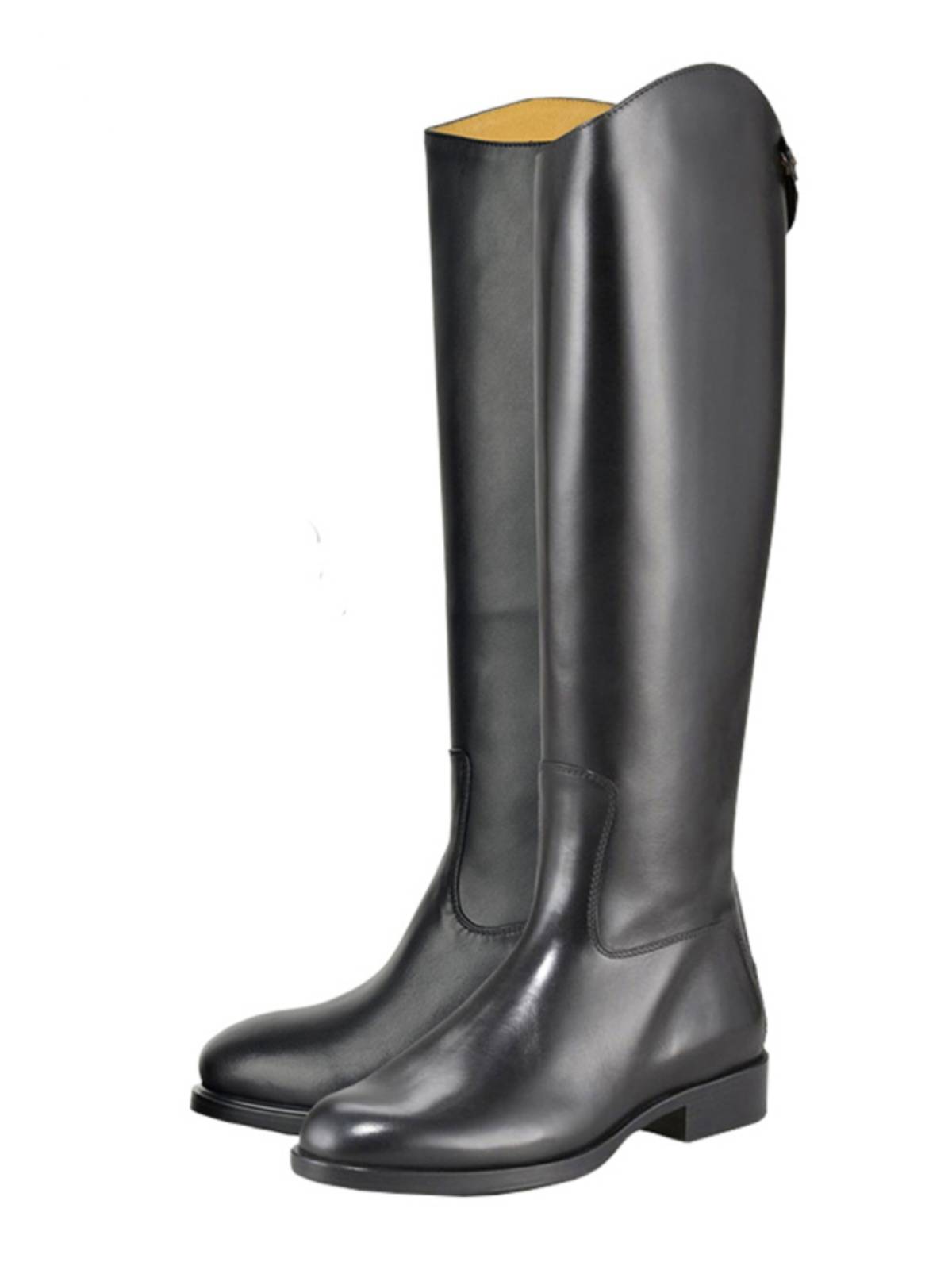 Leather competition boots, equestrian horse riding high -quality header -layer cowhide boots, men's and women's same boots, high tube equipment boots training