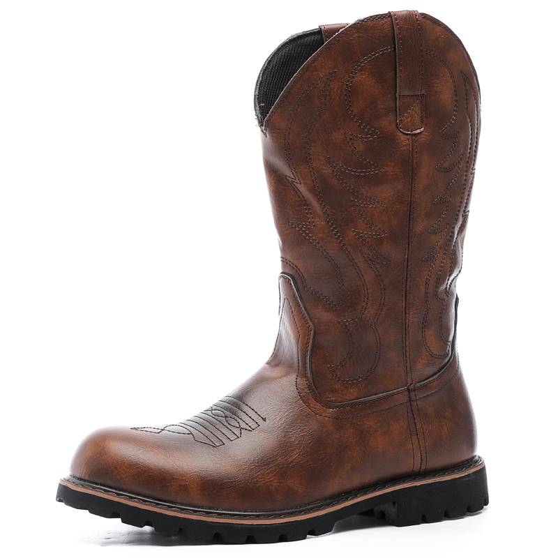 Ammy's feet are so big for Martin's boots Chelsea boots