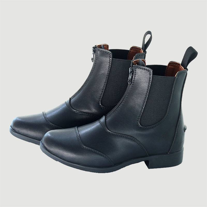 Horseshoe boots, adult horseback competitions, training for oxen-skin and smoother-proof short boots, male and female short boots