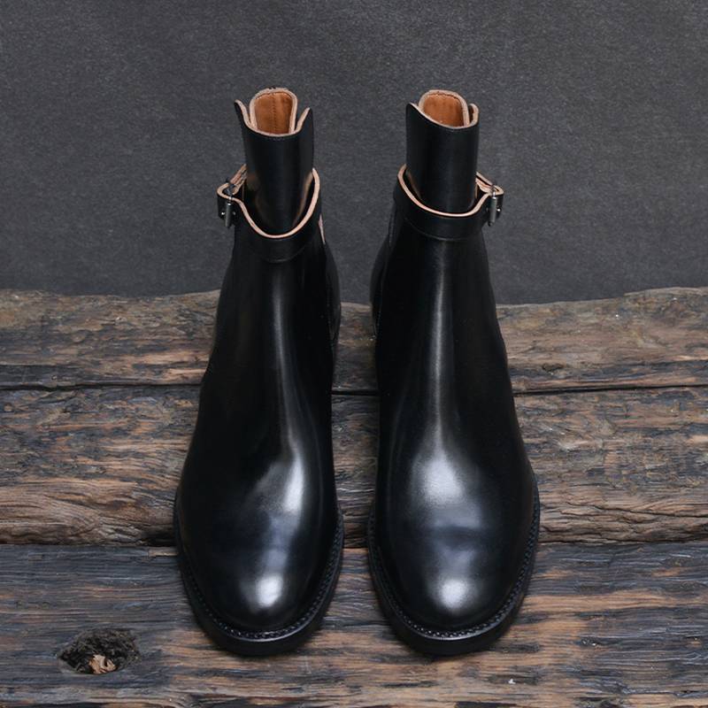 Johnny Boots Barton Horse Boots Italian Maya Malpoling Learning Method V base V