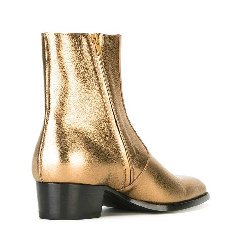 Chelsea Boot Chelsea Boot Male 2024 European and American new pointed personality Korean version of British leather Martin boots