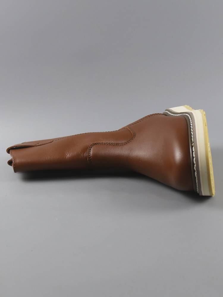 Rare high -end beef products leather men's boots handle head layer cowhide solid special sewing motorcycle boots comfortable horse boots