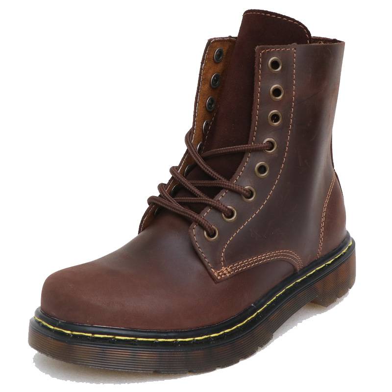 Leather 8 Confels Martin Boots Women's Retro Kitty Boots Waterproof Men's Boots Motorcycle Boots Tide Boots Boot Boot Bad Works Boot Boots
