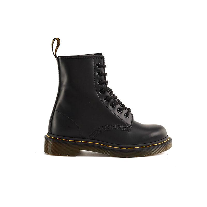 DRMARTENS Black classic eight -hole Martin boots 1460 British style hard skin men's and women's shoes short boots work shoes