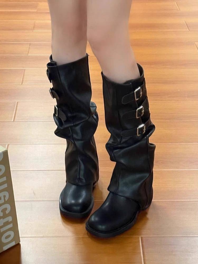 Western Cowboy Boots, 2024, new summer cobblers, cobbled boots, long boots, tall knight boots