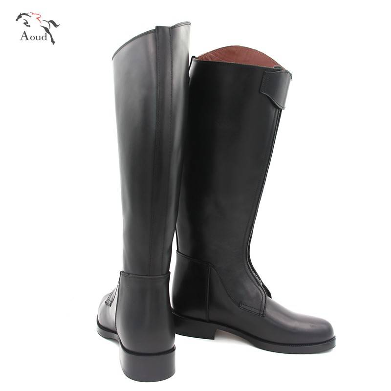 Customized horse boots equestrian horses boots long cylinder riding boots men and women riding all cowhide horses horses horses horses ball polo