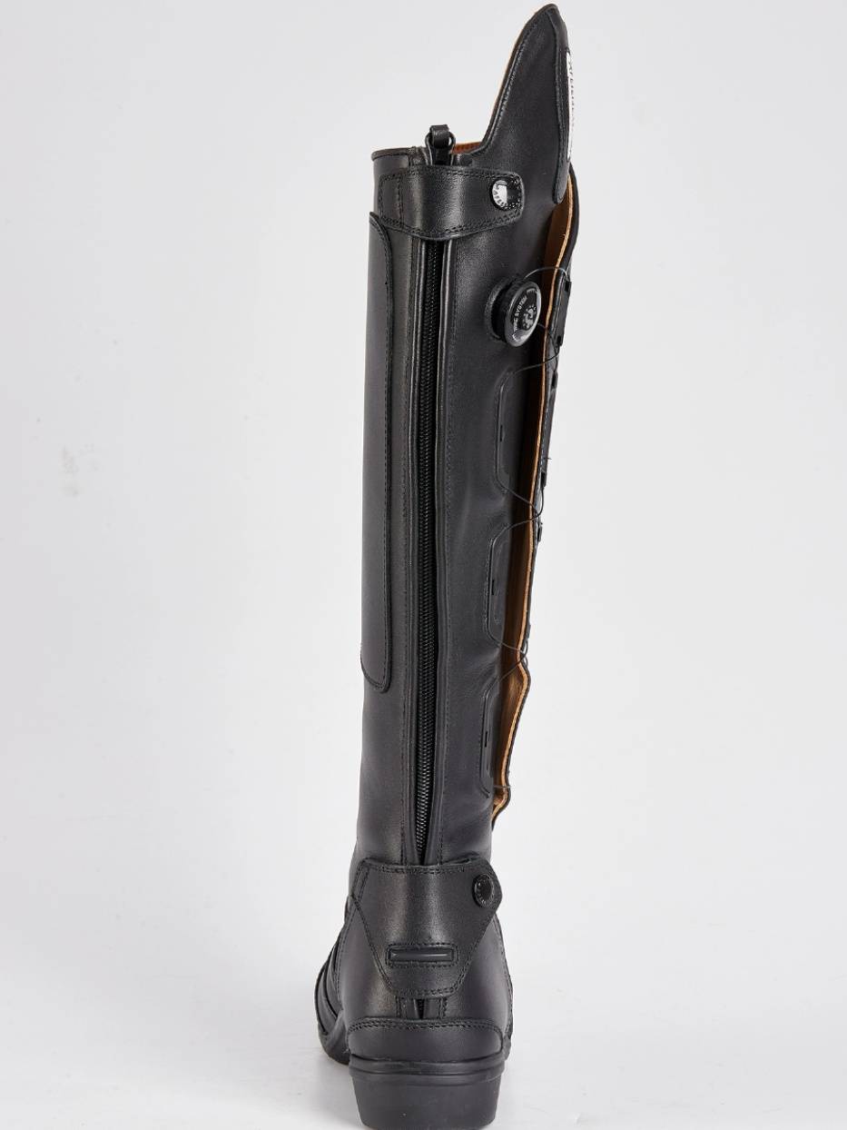 (Adjustable) horse riding boots riding boots equestrian shoes riding shoes Real cowhide imported adjustable zipper boots