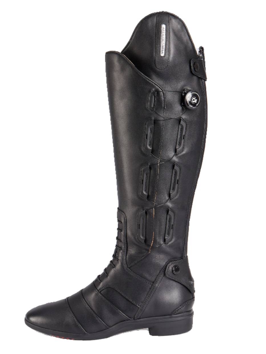 (Adjustable) horse riding boots riding boots equestrian shoes riding shoes Real cowhide imported adjustable zipper boots
